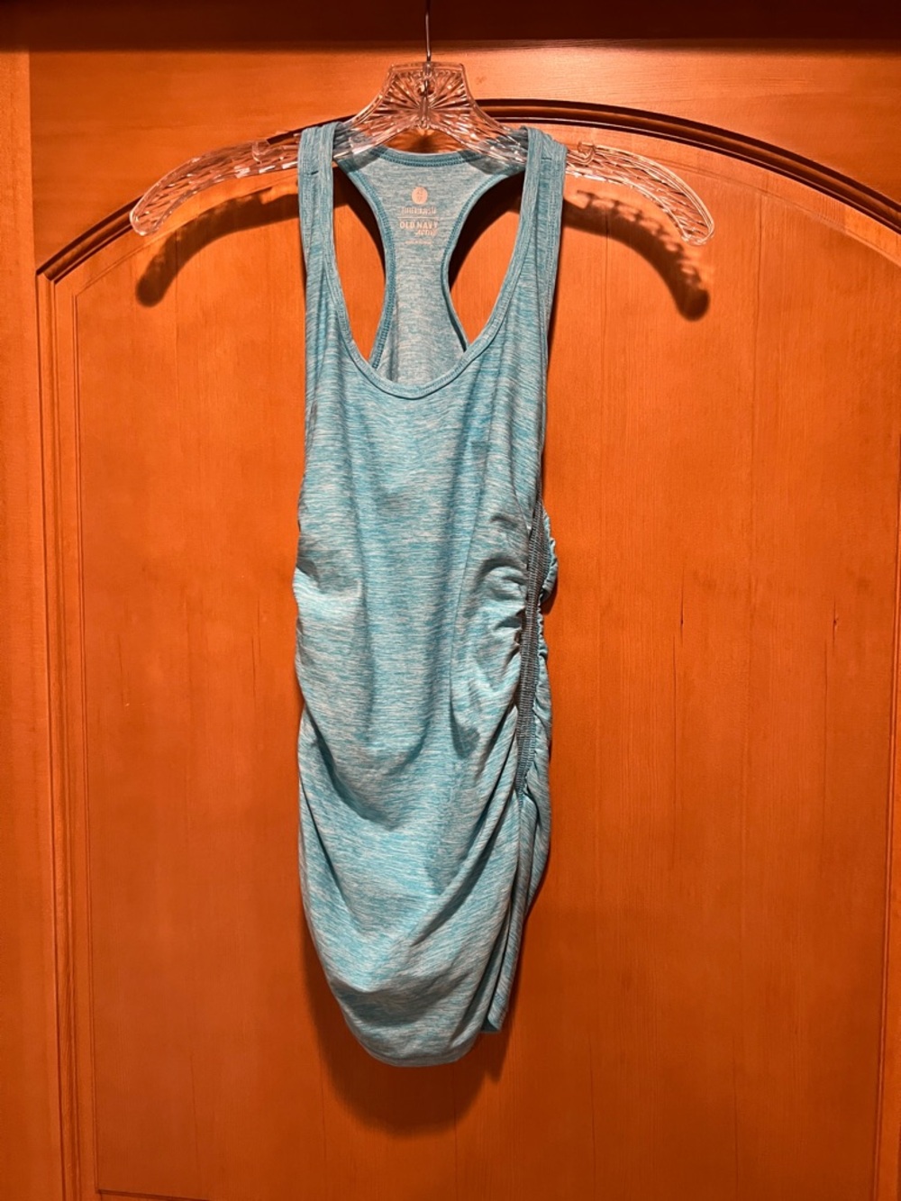 Heathered Aqua Racerback Tank Top